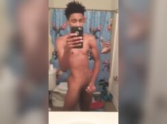 AHV - Sexy black jacking off