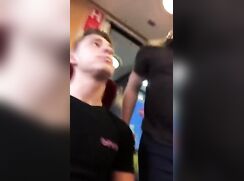 Horny guy on the train