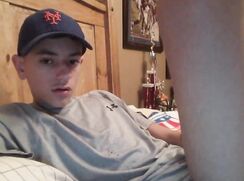 Luka shows hard & showers, no cum shot :(