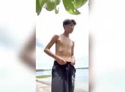 Twink at the beach...