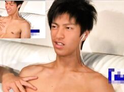 STRAIGHT ASIAN BOY CUMS HANDJOB guys gay porn tube