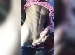 Edging boy and cum cocks hung cam