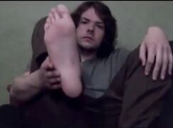 long hair chav ❤️ sniff feet