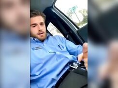 cute sex adict employee rest from work cumming clip