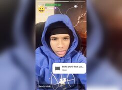 Amazing black dude jerking dick gay porn tube