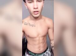 cute fit dirty talk strip guy