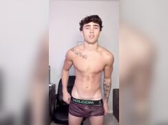 cute fit dirty talk strip guy