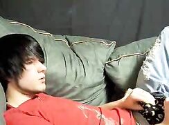 hot cam boy shooting a big load