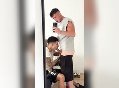 Latino does a football player type