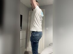 Sub Strips Wanks and Gapes