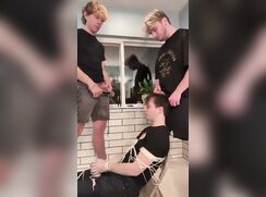 Max and Friend Piss On Sub