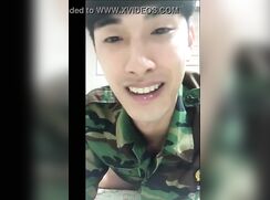 Korean soldier cum