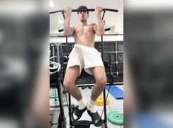A hard gym workout....Literally!