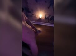 AHV - Teen 5ft cum ropes cumshot