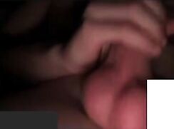 Hot teen in bed jerking