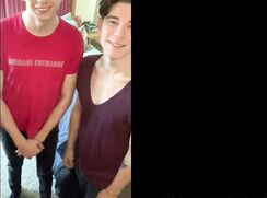 Josh sucks off his boyfriend