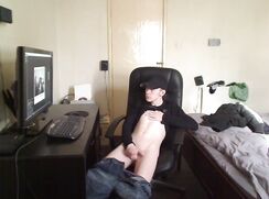 Hot Belgian Boy Wanks At Desk