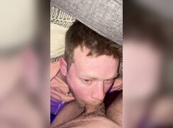 Fucking slut suck my dick