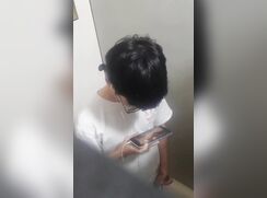 chinese nerd stroking