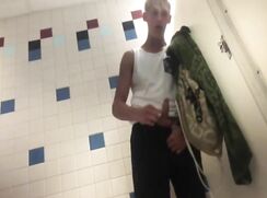 Blond Changing and Wanking FULL VERSION