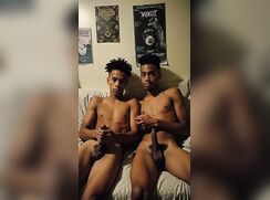 Black twinks jacking (AI)