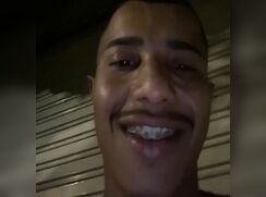 Friends making love on the street at night