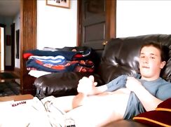 Cute Couch Fapper Cums