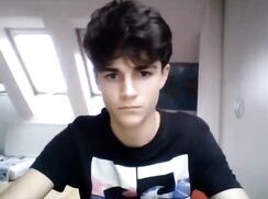 Cute Curved Cock Cums