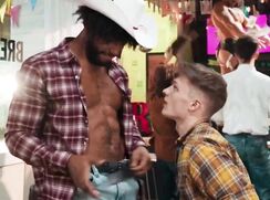 Bar Boys Interracial Bareback