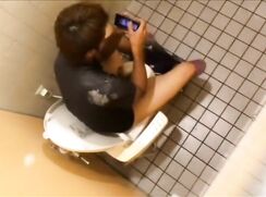 japanese wanking toilet spycam 44
