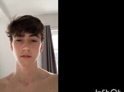 Young Str8 Irish Twink Baited Cumshot
