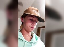 cute blonde king justin on tt live