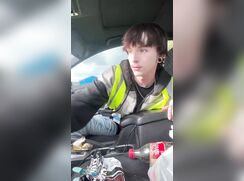 Collecting Carts and jacking in Car