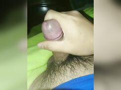Guy playing pink dick head