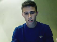 Vintage Handsome Brunette Tattoo guy wanks of on Webcam - AI Enhanced