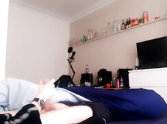 AHV-HD - 20 year old with big dick masturbates in uni room