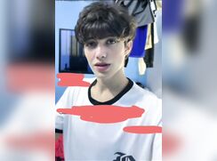 Perfect straight tiktoker boy feet