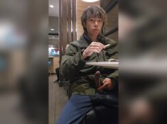 Got horny at the restuarant