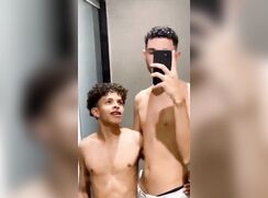 Tiny latin twink gets pounded by his mate