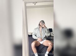 cute fit blonde arnoboy selfie mirror bate