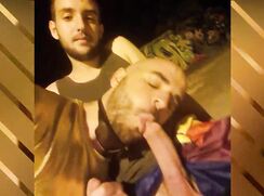 Sucking my friend late at night