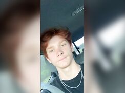 Ginger Hottie Max shows his cock