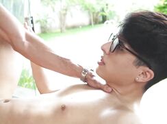 AA Vid - Gay porn horny nerdy latino twink fucked raw bareback hot fuck tube