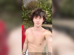 cute fit nice brunette cumming bate clip