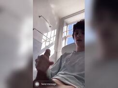 Joshua blows his load