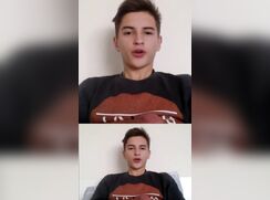 AHV-DC - Teen wanks in the bed