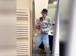 cute french tom barber cumming  bate