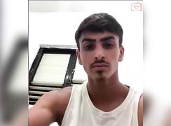 Young israeli showing his dick