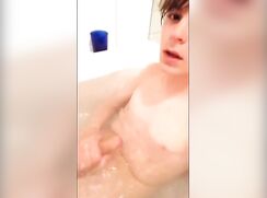 Boy cute teen blond cums nicely