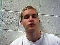 Vintage webcam blonde in the dorm